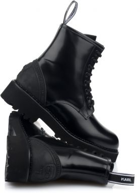 Členková Obuv Karl Lagerfeld Troupe Ikonl Kounter Lace Boot galéria