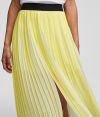 Sukňa Karl Lagerfeld Pleated Maxi Skirt W/ Logo galéria