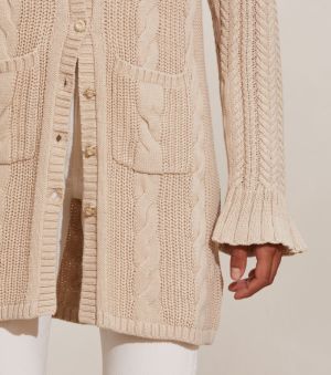 Sveter Odd Molly Martha Long Knitted Jkt galéria