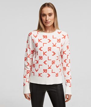 Sveter Karl Lagerfeld Logo Sweater galéria