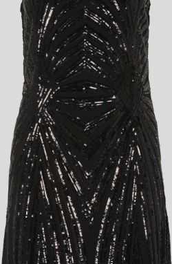 Šaty Karl Lagerfeld Embellished Party Dress galéria
