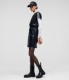 Šaty Karl Lagerfeld Short Faux Leather Dress galéria