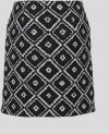 Sukňa Karl Lagerfeld Boucle Wrap Skirt galéria