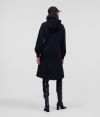Šaty Karl Lagerfeld Hooded Sweat Dress W/ Peplum galéria