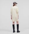 Šaty Karl Lagerfeld Kl Monogram Flock Sweat Dress galéria