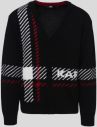 Sveter Karl Lagerfeld Unisex Check Cardigan galéria