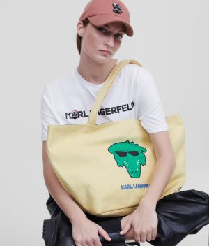 Kabelka Karl Lagerfeld K/Karlimals Canv Tote Alligatr galéria