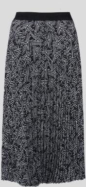 Sukňa Karl Lagerfeld K Print Pleated Skirt galéria