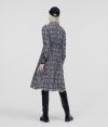 Šaty Karl Lagerfeld Printed Silk Shirt Dress galéria