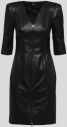 Šaty Karl Lagerfeld Leather Zip Dress galéria