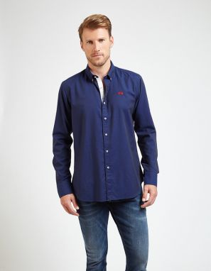 Košeľa La Martina Man Shirt L/S Poplin Stretch E