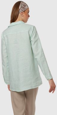 Košeľa La Martina Woman Striped Linen Shirt galéria