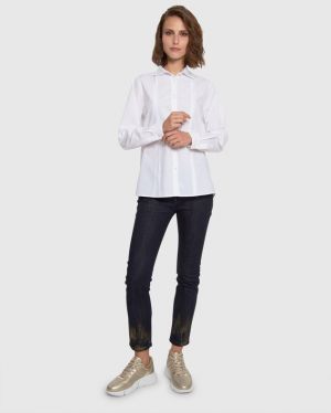 Košeľa La Martina Woman Shirt L/S Silky Poplin galéria