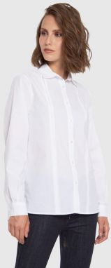 Košeľa La Martina Woman Shirt L/S Silky Poplin galéria