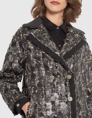 Kabát La Martina Woman Outdoor Sequins Jacquard galéria