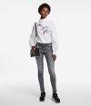 Košeľa Karl Lagerfeld Orchid Print Poplin Shirt galéria
