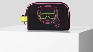 Kozmetická Taška Karl Lagerfeld K/Ikonik Neon Washbag Nylon