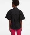 Košeľa Karl Lagerfeld Embroidered Poplin Shirt galéria