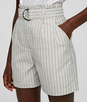 Šortky Karl Lagerfeld Pinstripe Shorts