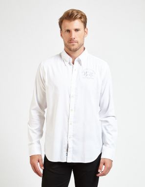 Košeľa La Martina Man Shirt L/S Oxford Stretch