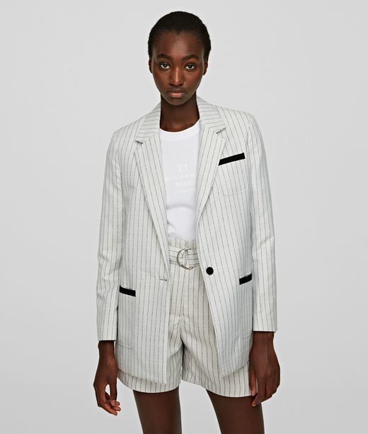 Sako Karl Lagerfeld College Pinstripe Jacket
