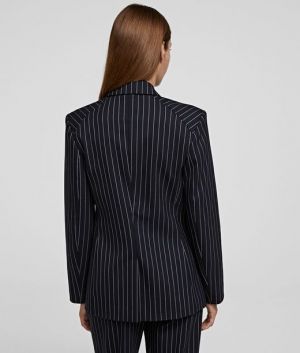 Sako Karl Lagerfeld Pinstripe Blazer galéria