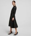 Šaty Karl Lagerfeld Faux Leather Dress galéria