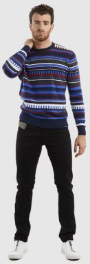 Sveter La Martina Man Tricot Crew Neck Lambscot galéria