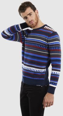 Sveter La Martina Man Tricot Crew Neck Lambscot galéria