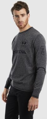 Sveter La Martina Man Tricot Crew Neck Lambscot