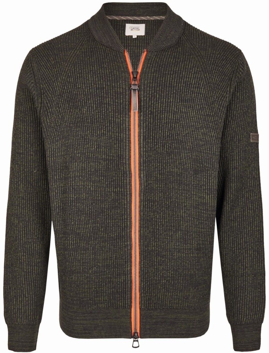 Sveter Camel Active H-Strickjacke
