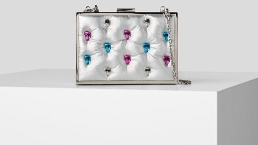Kabelka Karl Lagerfeld K/Ikonik 3D Pin Minaudiere