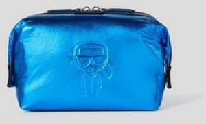 Kozmetická Taška Karl Lagerfeld K/Ikonik Nylon Washb Metallic