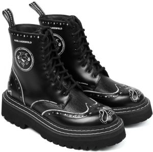 Členková Obuv Karl Lagerfeld Patrol Ii Brogue Lace Boot