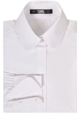 Košeľa Karl Lagerfeld Classic Karl Poplin Shirt