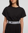 Šaty Karl Lagerfeld Logo Tape T-Shirt Dress galéria