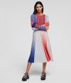 Sveter Karl Lagerfeld Multicolor Striped Sweater galéria