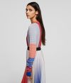 Sveter Karl Lagerfeld Multicolor Striped Sweater galéria