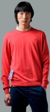 Sveter La Martina Man Tricot Crew Neck Cotton Ya