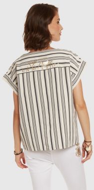Blúzka La Martina Woman Blouse Viscose Twill galéria