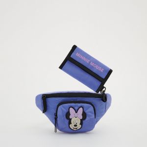 Reserved - Ľadvinka s peňaženkou Minnie Mouse - Modrá