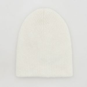 Reserved - Čiapka beanie s prímesou vlny - Krémová