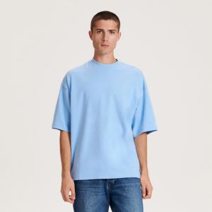 Reserved - Oversize tričko - Modrá