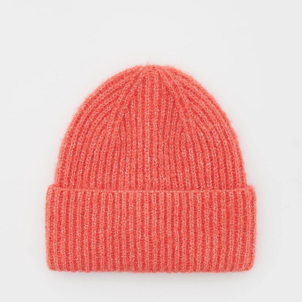 Reserved - Czapka typu beanie - Oranžová