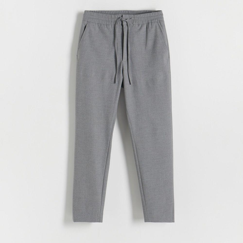 Reserved - Slim fit Joggery - Šedá