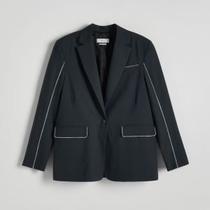 Reserved - Ladies` blazer - Šedá