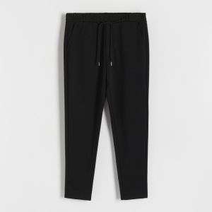Reserved - Chino nohavice slim fit - Čierna