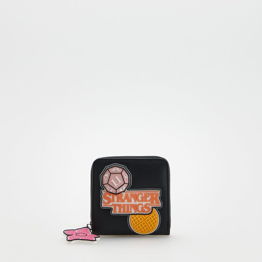 Reserved - Children`s wallet - Čierna
