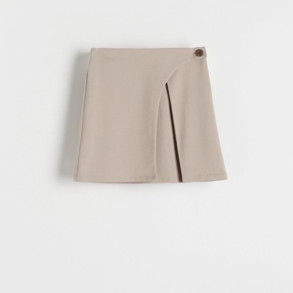 Reserved - Prekladaná sukňa - Khaki