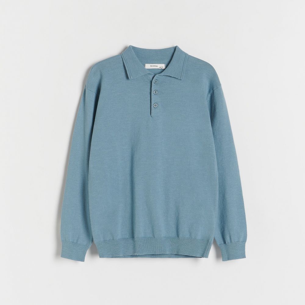 Reserved - Boys` sweater - Modrá